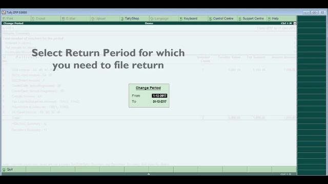GST Return Generation in JSON Format from Tally.ERP 9 Release 6.3.1 смотреть онлайн