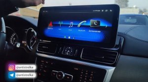 Android Магнитола для Mercedes ML GL GLS (x166/w166). Большой экран, навигация, ютюб