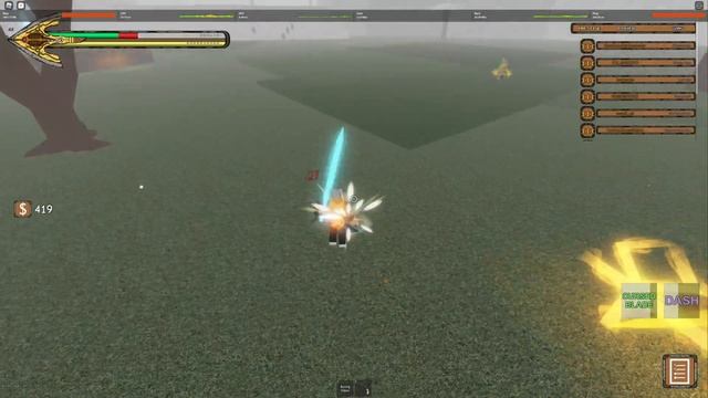 [YBA} Double Spirit Bomb In SBR (Anubis Shiny) · Roblox Gameplay