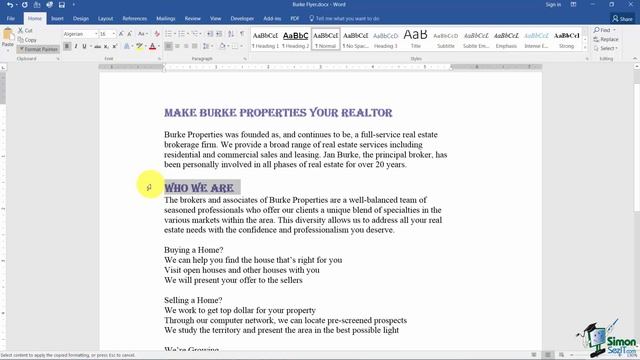 Word 2016 for Beginners Part 16: How to Use Format Painter in Microsoft Word 2016 смотреть онлайн