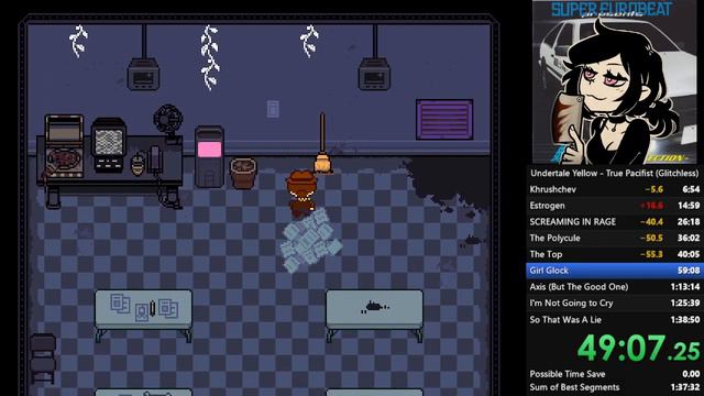 Undertale Yellow - True Pacifist - Glitchless (1:36:25 - Former PB) смотреть онлайн