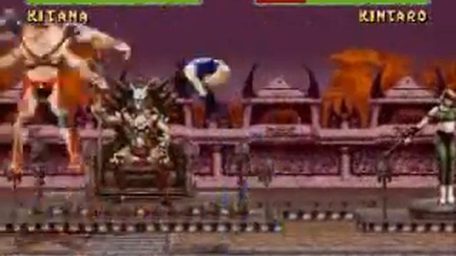 Mortal Kombat 2 SNES: Kitana Very Hard part 2/2 смотреть онлайн