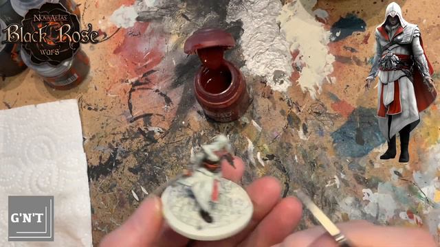 Painting Black Rose Wars - Ezio смотреть онлайн