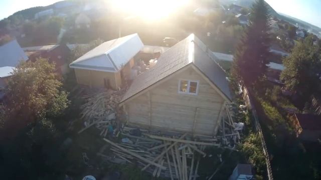 Баня-дом 6*6 с мансардой смотреть онлайн