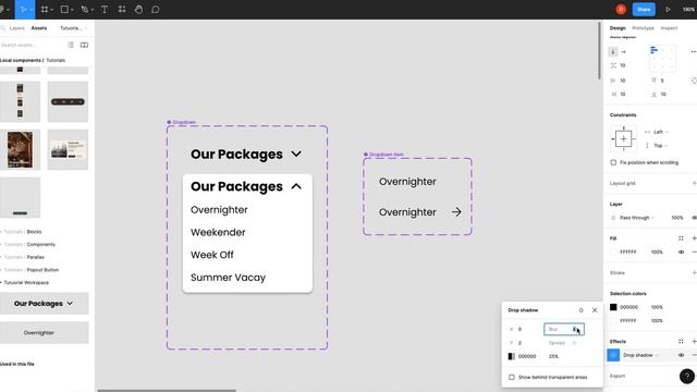 Create An Interactive Dropdown Menu In A Sticky Header Using Auto Layout - Figma Tutorial смотреть онлайн