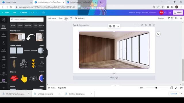 Perspective Effect Canva Tutorial смотреть онлайн