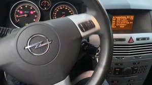 Падают обороты и мгновенно поднимаются Opel Astra H. Ошибки: 056003 / 062103.