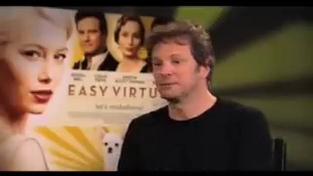 Easy Virtue - Colin Firth and Jessica Biel Interview смотреть онлайн