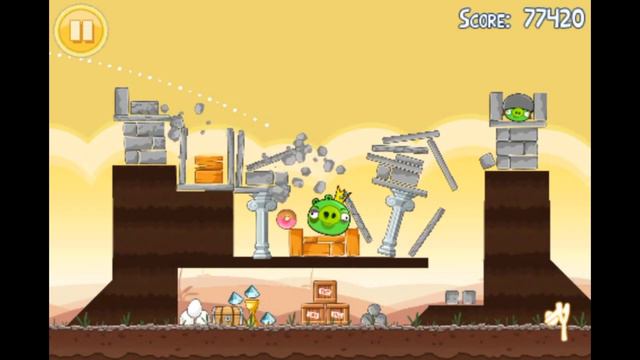Angry Birds Old Version 1.0 Total Carnage! смотреть онлайн