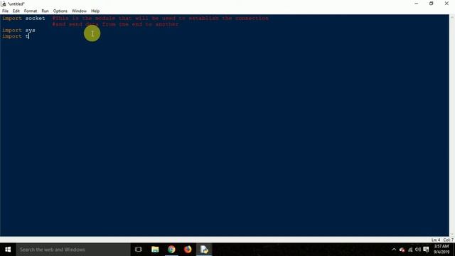 Simple chat program in python 3.0 & above смотреть онлайн