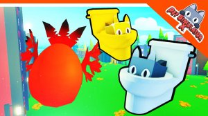 ? СКИБИДИ ТУАЛЕТЫ В PET X ✅ PET SIMULATOR X (ПЕТ СИМУЛЯТОР X) ROBLOX Прохождение