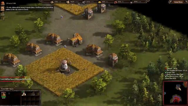 Cossacks 3 Path to Grandeur DLC Spain Campaign Mission 5 The rescue of Genoa Impossible Difficulty смотреть онлайн