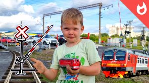 ЖД переезд и сюрпризы /Нарушители ПДД на жд переезде