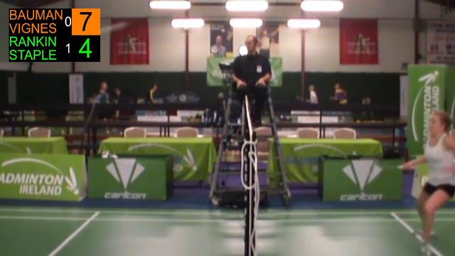 R32 - WD - L. Baumann / T. Vignes Waran vs. A. Rankin / M. Stapleton - Carlton Irish Open 2013 смотреть онлайн