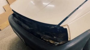 Установка билед модулей ILLUM Mini 2.5  в рефлекеторные фары VW Passat в кузове B3