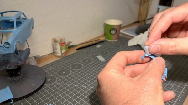 Trabant 601 Revell - Build Part 2