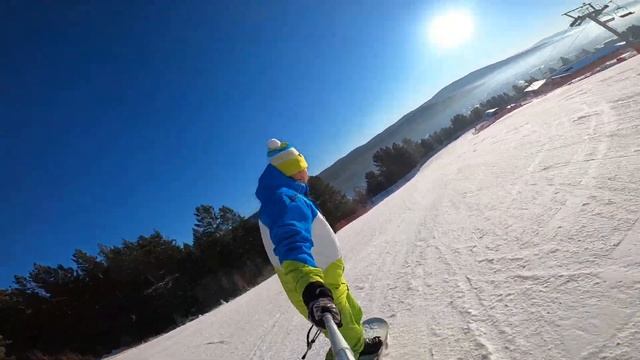 Обзор Мраткино 2020-2021, Горнолыжный центр Мраткино-Белорецк 2020, snowboard, GoPro, открыли сезон смотреть онлайн