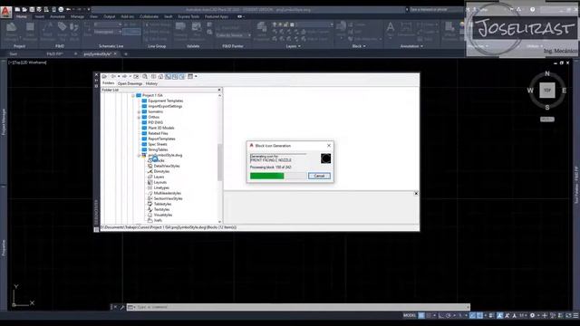 Autocad Plant 3d P&ID- ISA en proyecto Metrico смотреть онлайн