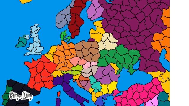 Карта Европы 1 смотреть онлайн