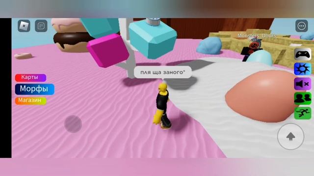 нахожу всех флопп в Find The Floppa на конфетной карте.