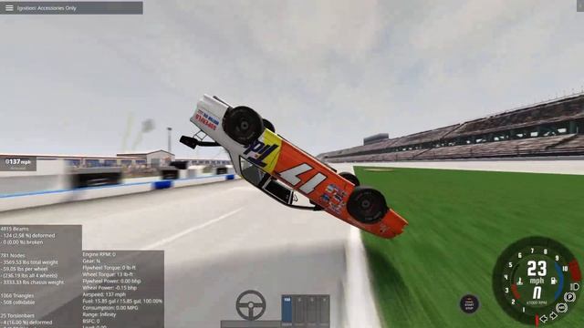 BeamNG.Drive - Blowover Mod Test смотреть онлайн