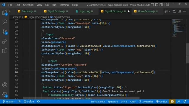 React Native Expo Firebase Authentication || Login/Signup смотреть онлайн