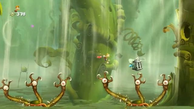 11 - Rayman Legends - История жабы - Рэй и бобовое зёрнышко смотреть онлайн