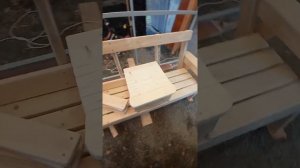 Садовая скамейка со столиком и мини баром?своими руками?