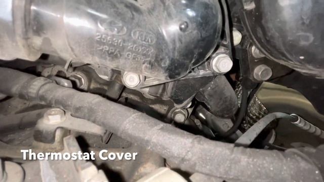 2011-2014 Hyundai Sonata Thermostat Replacement DIY смотреть онлайн