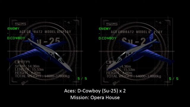 Ace Combat 2 Aces and Medals смотреть онлайн