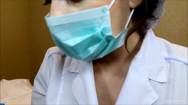 АСМР Медсестра, Ролевая, Швы / ASMR Nurse Role Play, Personal Attention, Soft Spoken