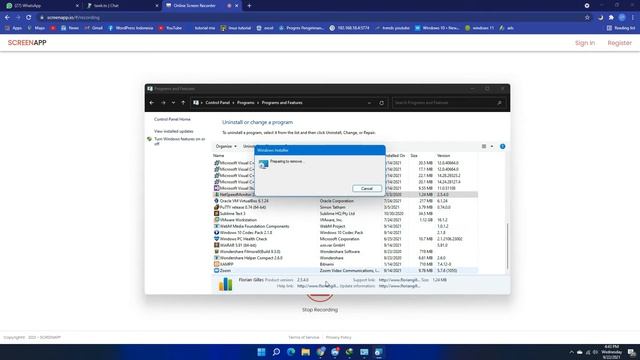 Cara Uninstall Aplikasi di Windows 11 смотреть онлайн