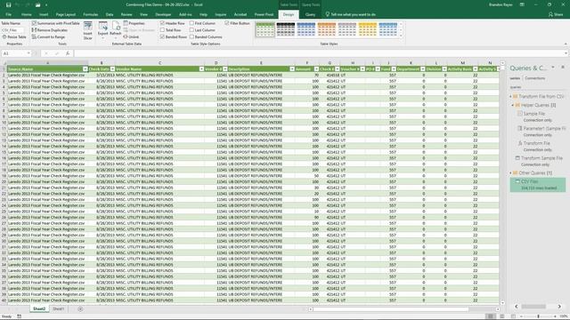 How to combine multiple Excel or CSV files using Power Query in Excel or Power BI смотреть онлайн