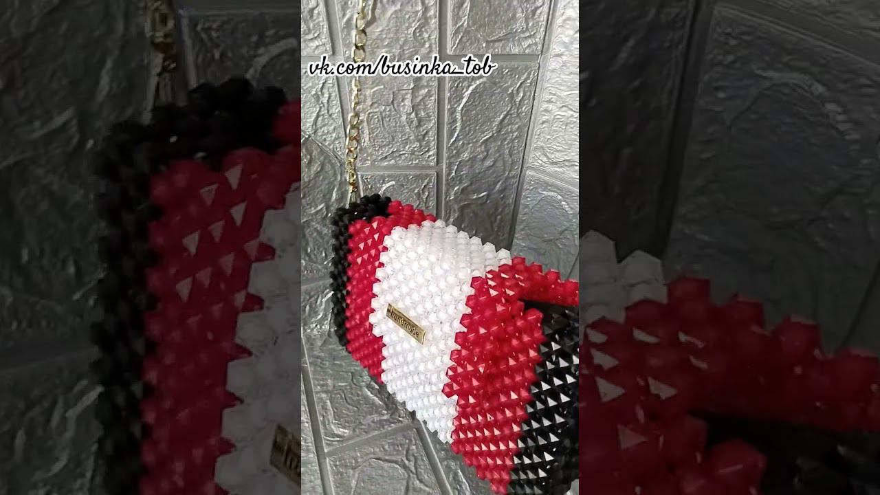 Сумочка из бусин #handmade #bead #сумкиизбусин #bag #сумки #fashion #trend #bag #тренды #топчик смотреть онлайн