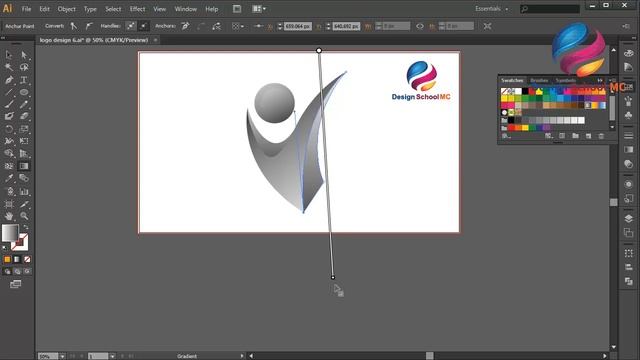 Adobe illustrator tutorial - How to make people icon design in 3d style | illustrator for beginners смотреть онлайн