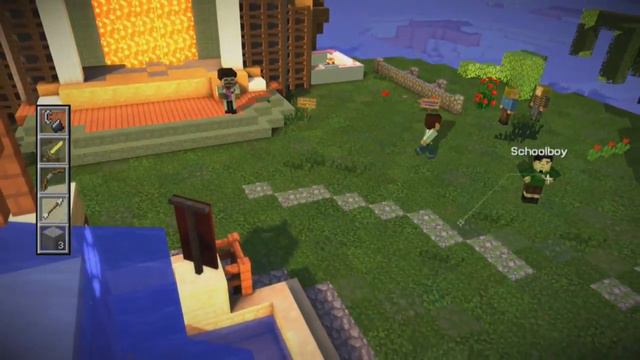 Minecraft: Story Mode Episode 2 Walkthrough Part: 1 "REDSTONIA" Gameplay смотреть онлайн