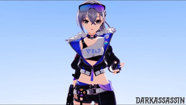Silver Wolf (Silvie) Anime Voice Challenge【Honkai: Star Rail MMD】 смотреть онлайн