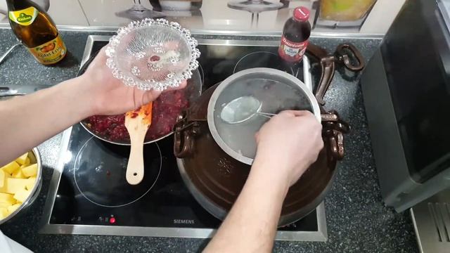 Настоящий Украинский Борщ в Афганском Казане. смотреть онлайн