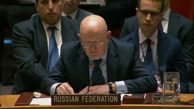 Выступление В.А.Небензи на открытом заседании СБ ООН по положению в Афганистане смотреть онлайн