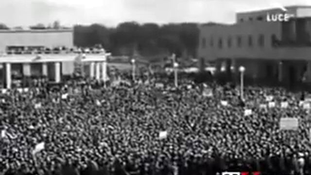 Discorso del Duce Benito Mussolini a Sabaudia, 1934 смотреть онлайн