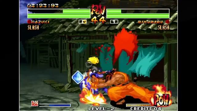 ACA NEOGEO Samurai Shodown IV (XBONE) | Kazuki Kazama (Slash) Playthrough p.1 смотреть онлайн