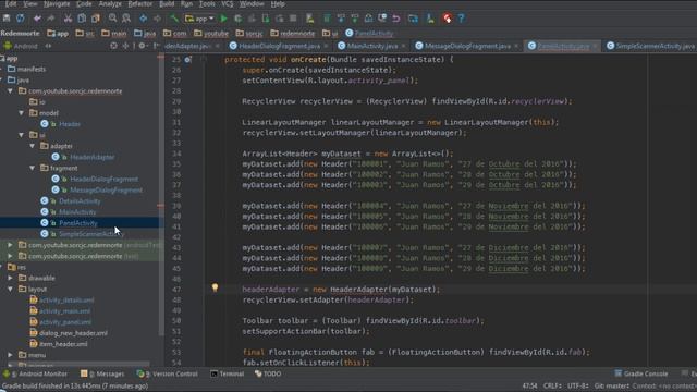Organizar nuestro proyecto Android en carpetas смотреть онлайн