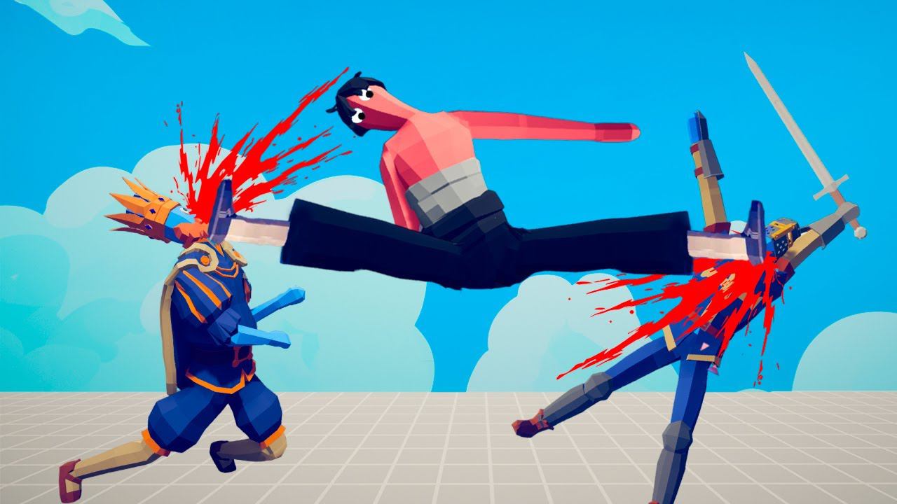 BRUCE LEE vs EVERY UNIT | Totally Accurate Battle Simulator-TABS смотреть онлайн