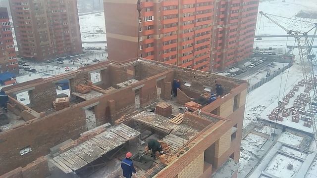 СТАРТОВАЛ МОНТАЖ КРАНА / СТРОПОЛЬЩИК РАЗНОРАБОЧИЙ КРАНОВЩИК