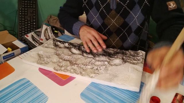 Мастер класс ,фон 3D в аквариум своими руками #aquarium #аквариумистика #фон смотреть онлайн