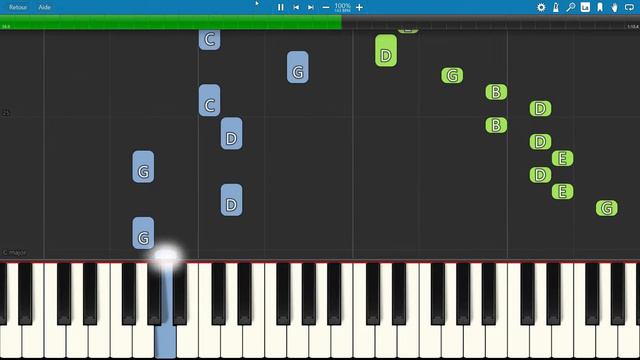 WHISTLE STOP from ROBIN HOOD, Disney, 1973, Piano Tutorial with free Sheet Music (pdf) смотреть онлайн