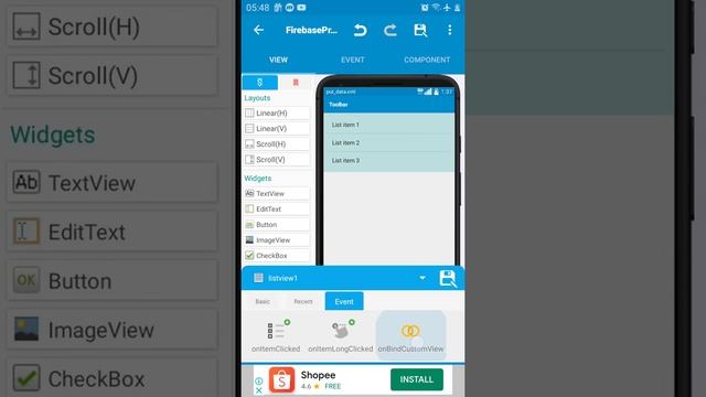 Create Listview Firebase on Sketchware - Membuat Listview Firebase Sketchware смотреть онлайн