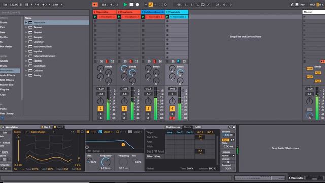 Ableton Live | Deep Melodic Wavetable | Workflow & Live Act | 160818 смотреть онлайн