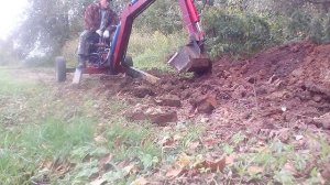 Самодельный мини экскаватор