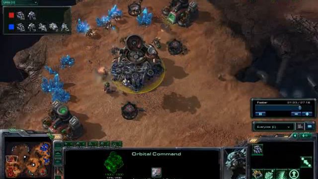 Starcraft 2 HD - Terran vs Terran 2/2 (NIghTMarE) g48 смотреть онлайн